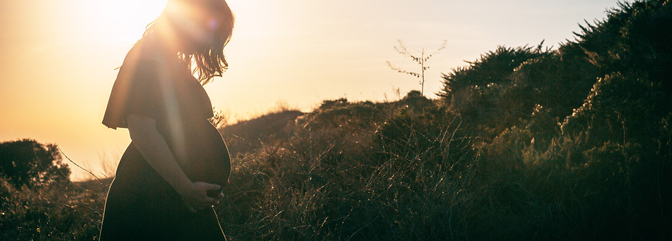 Pregnant Woman in Nature