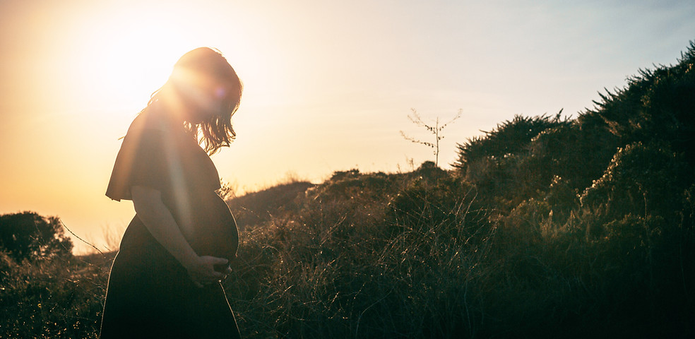 Pregnant Woman in Nature