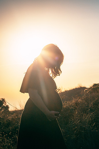 Pregnant Woman in Nature