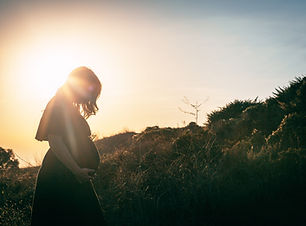 Pregnant Woman Outdoors