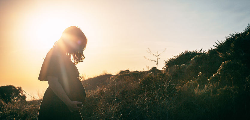 Pregnant Woman in Nature