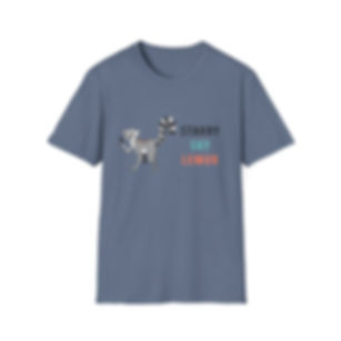 Starry Sky Lemur ASL ILY - Playful & Whimsical Graphic Tee