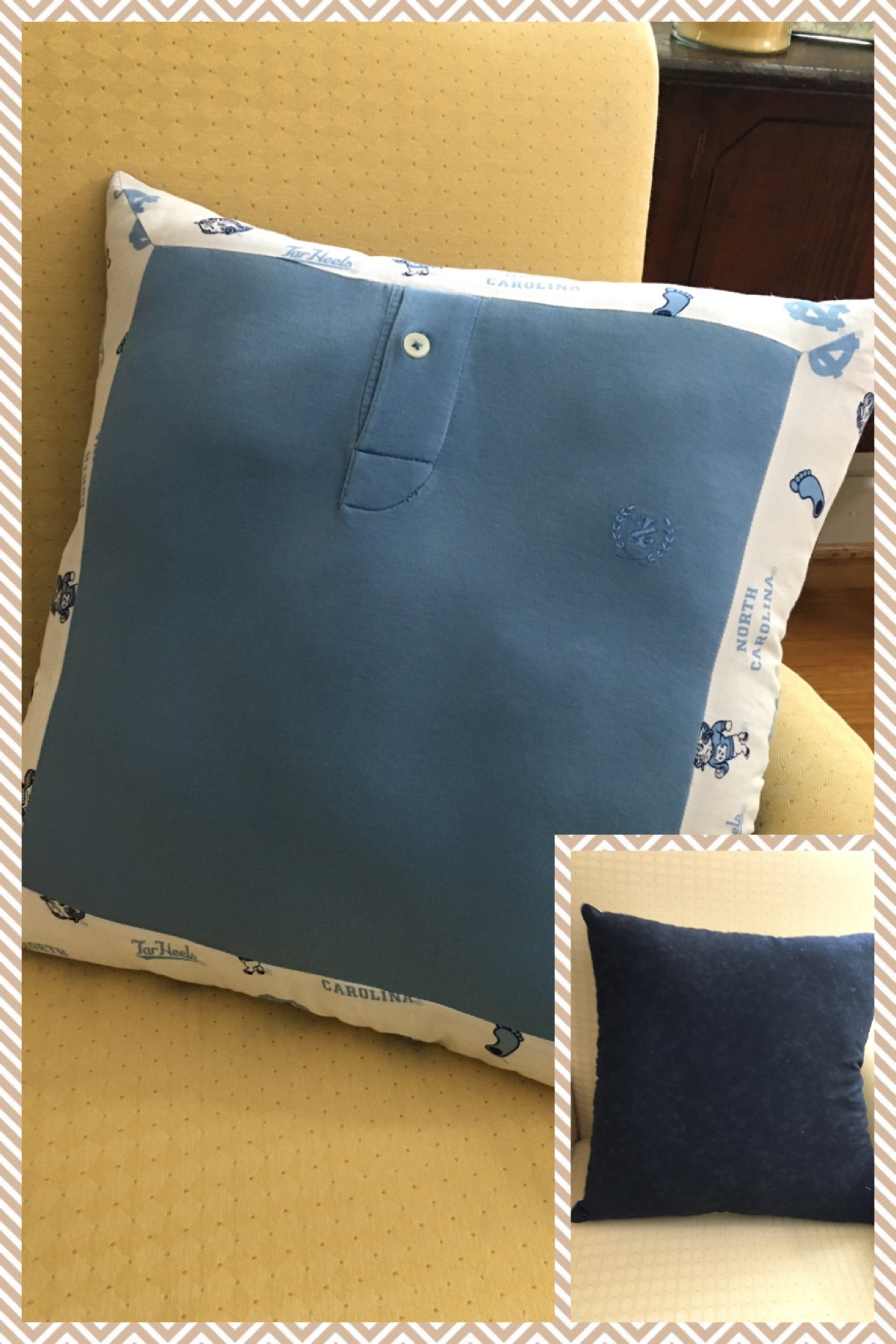 Pillow with Trim