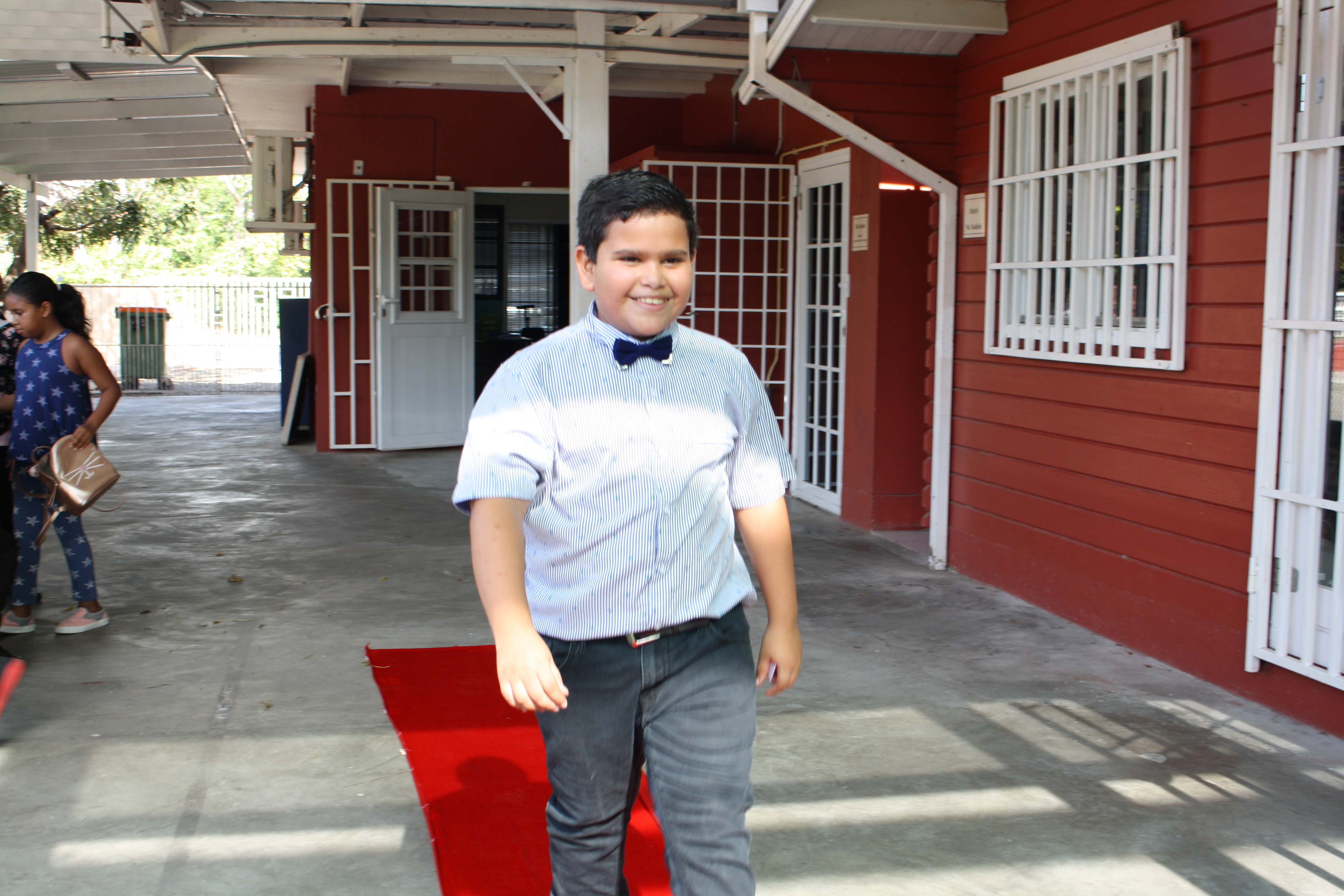 Red carpet walk!