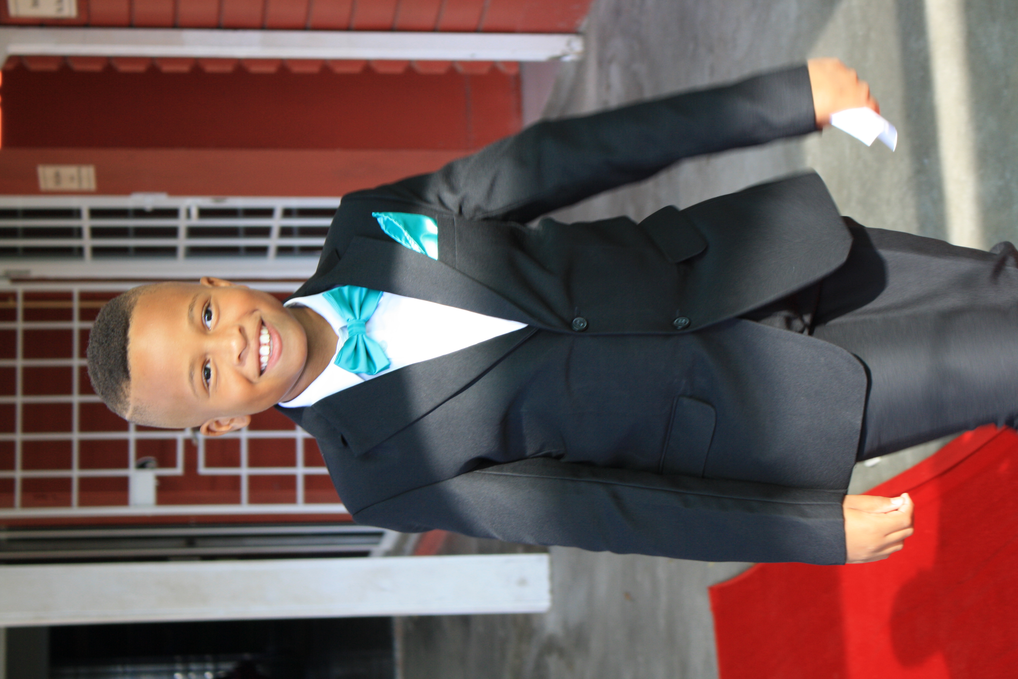 Red carpet walk!