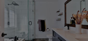 white ceramic sink near white ceramic si