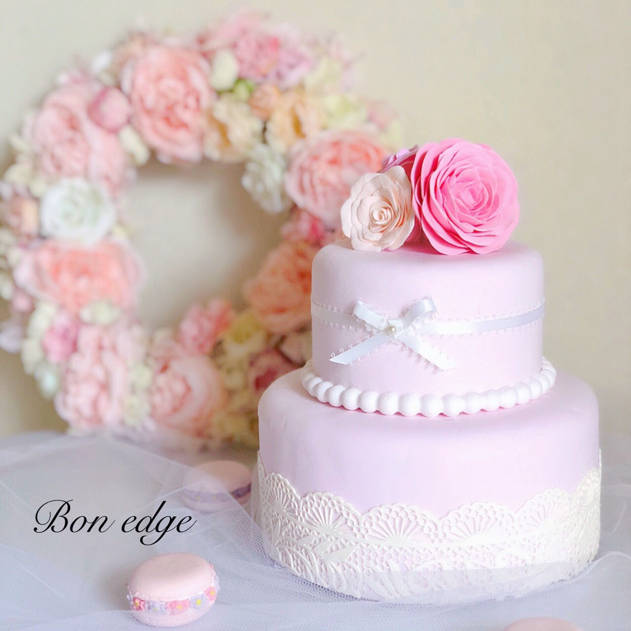 ２段クレイケーキ