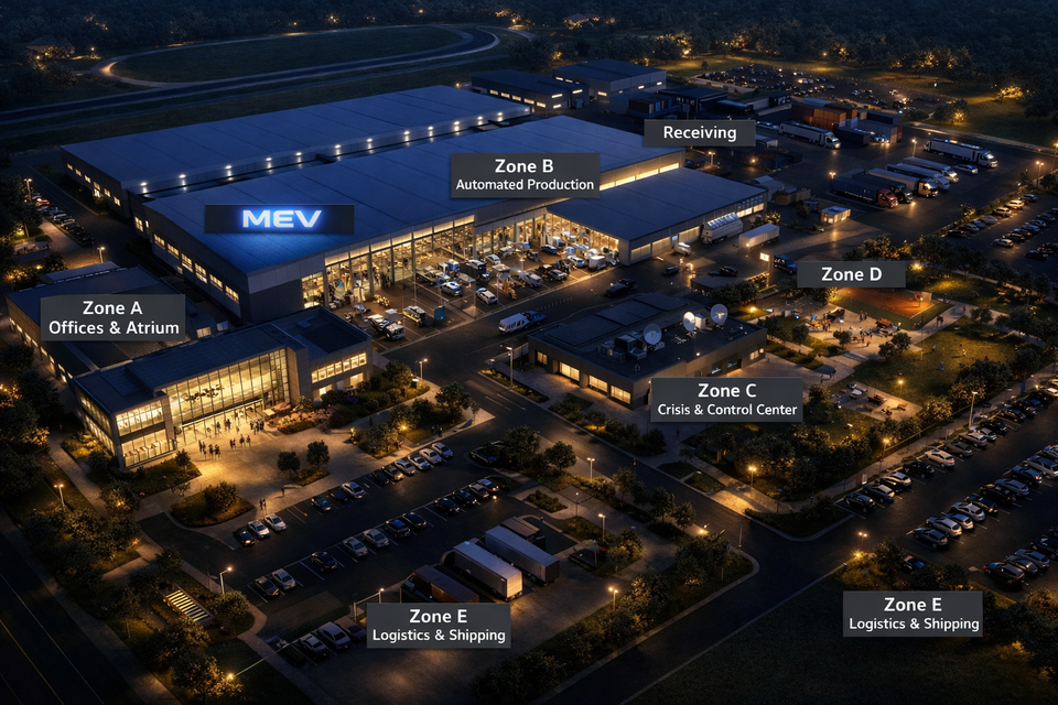MEV Automated Industrial Campus Concept