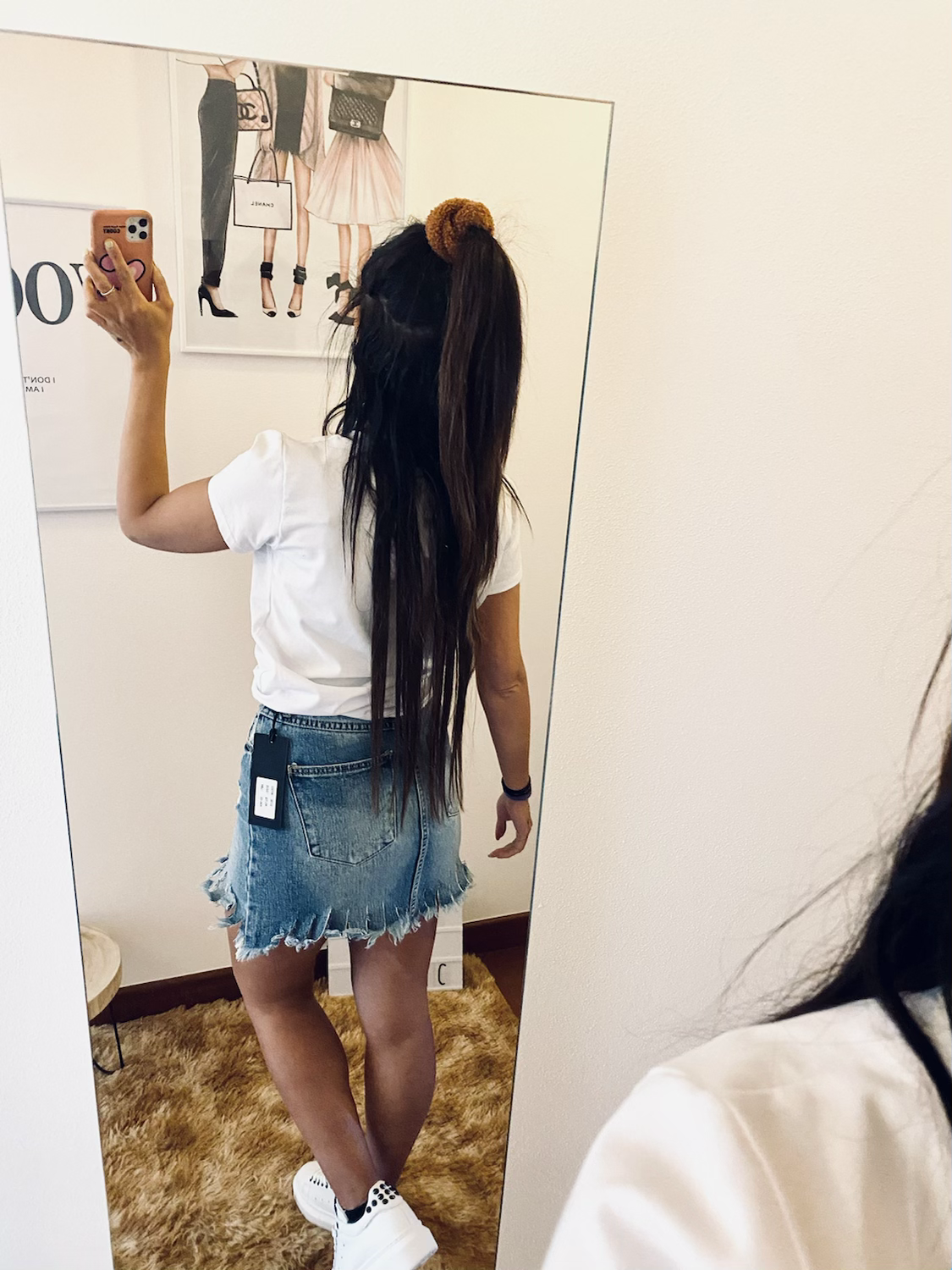 Gonna jeans frange | Vanity\u0026Chic