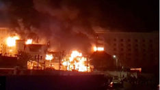 At least 19 dead in the blaze on the Thai border in Cambodia casino fire