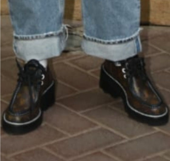 Louis Vuitton Beaubourg Platform Derby shoes worth $1700 | Image: Instagram