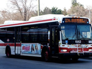 A stabbing occurred on the westbound Eglinton bus in Toronto after an argument between 2 passengers