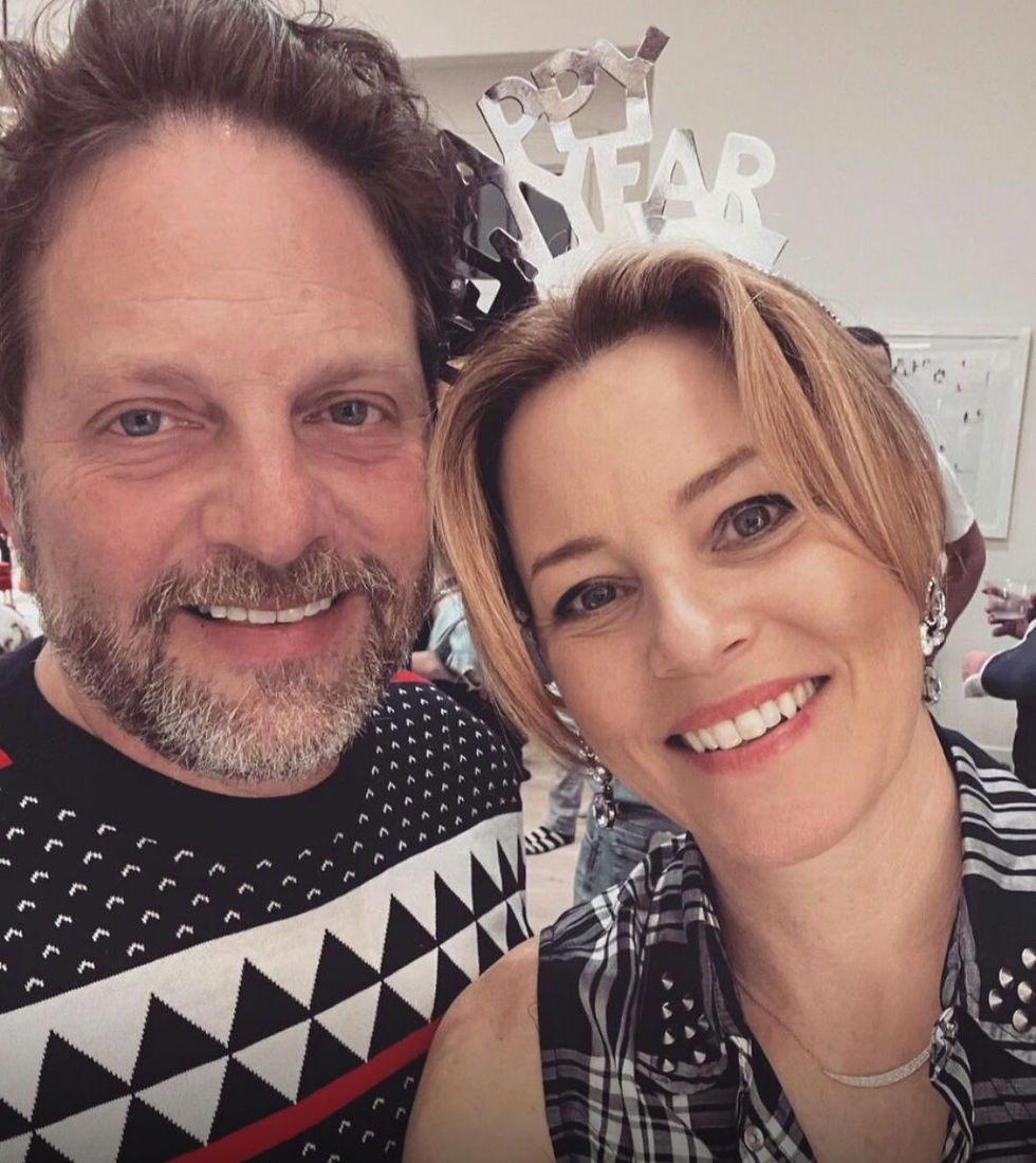 Elizabeth Banks with Max Handelman