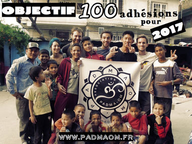 OBJECTIF 100 Adhésions pour 2017 !