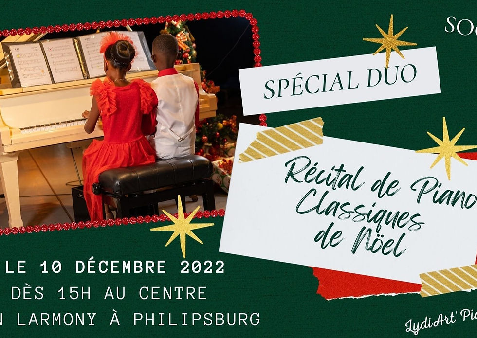 RECITAL DE NAVIDAD - LydiArtPiano Studio