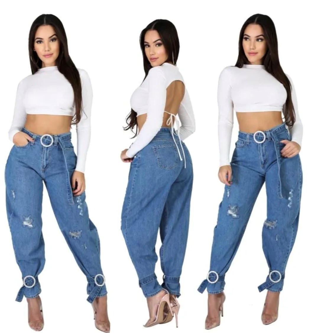 Ripped Mama Jeans