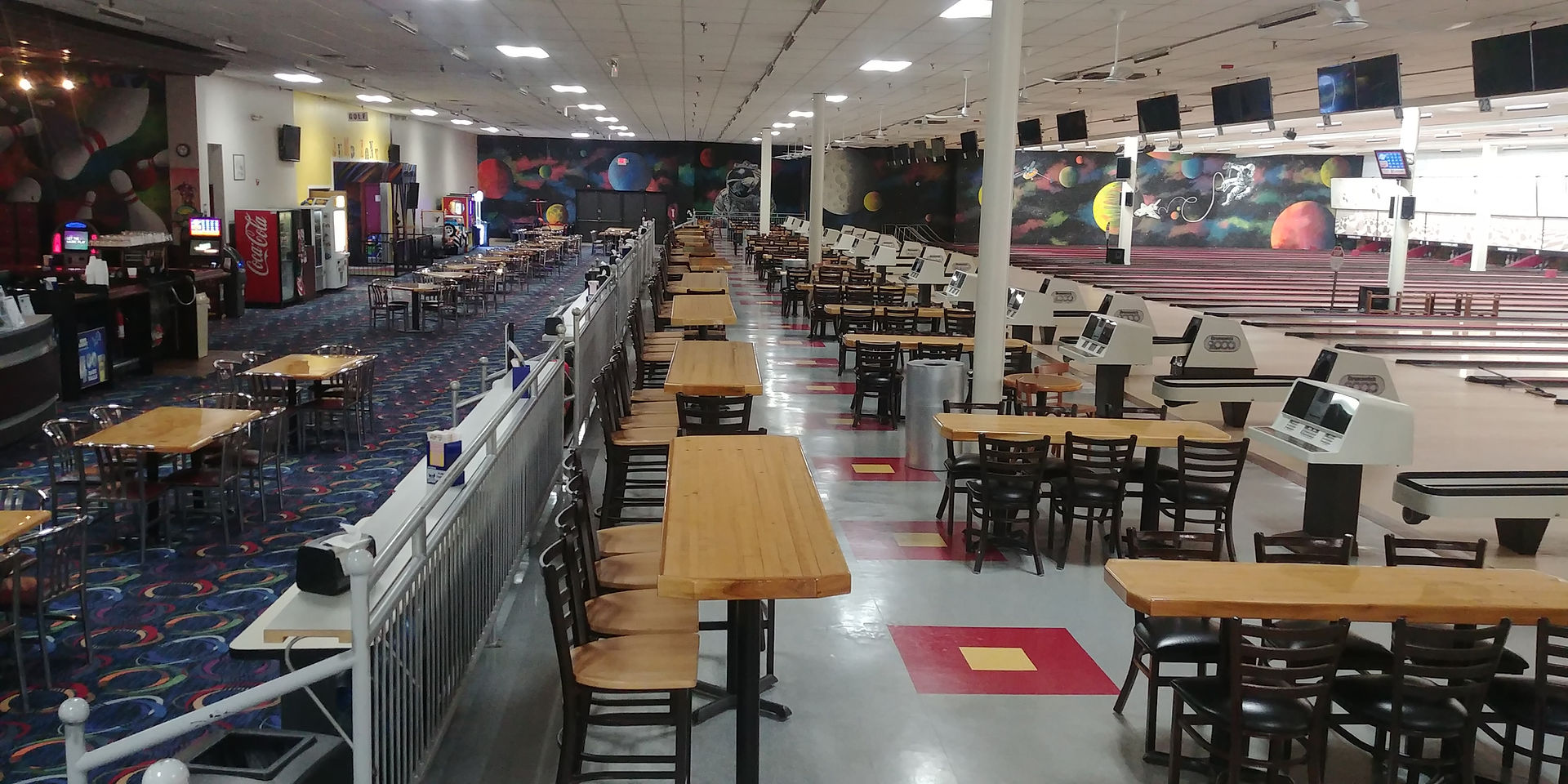 Snackbar Menu bowling