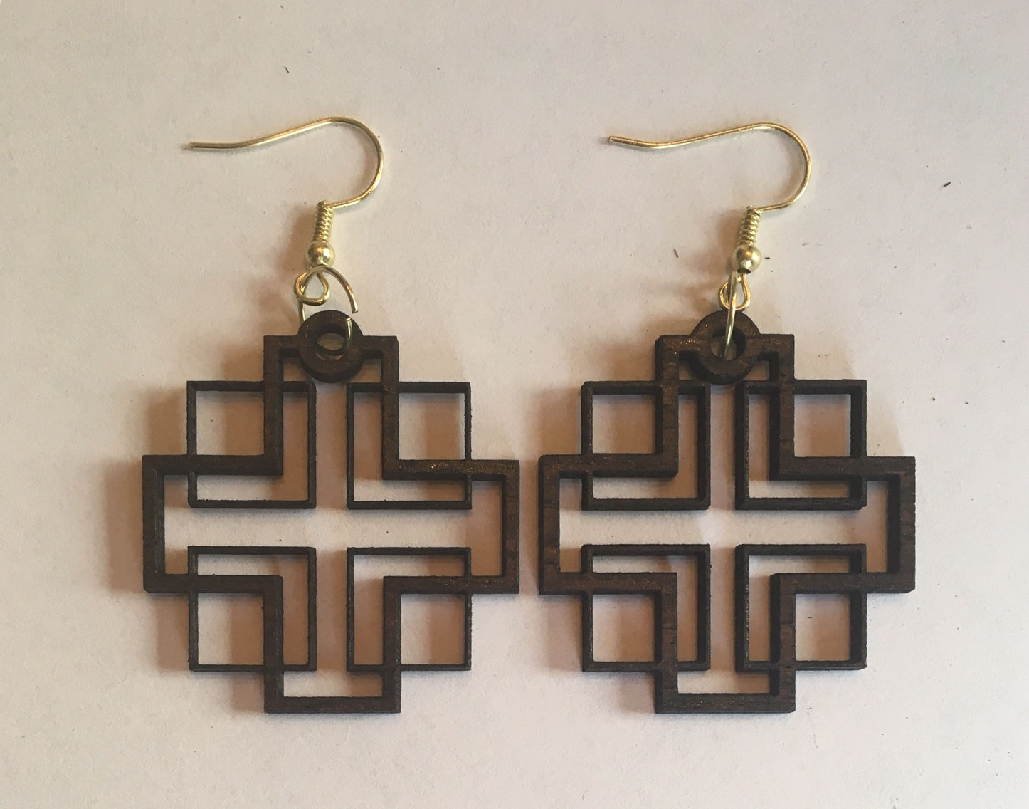 Holden Inspired Cross Earrings - 6