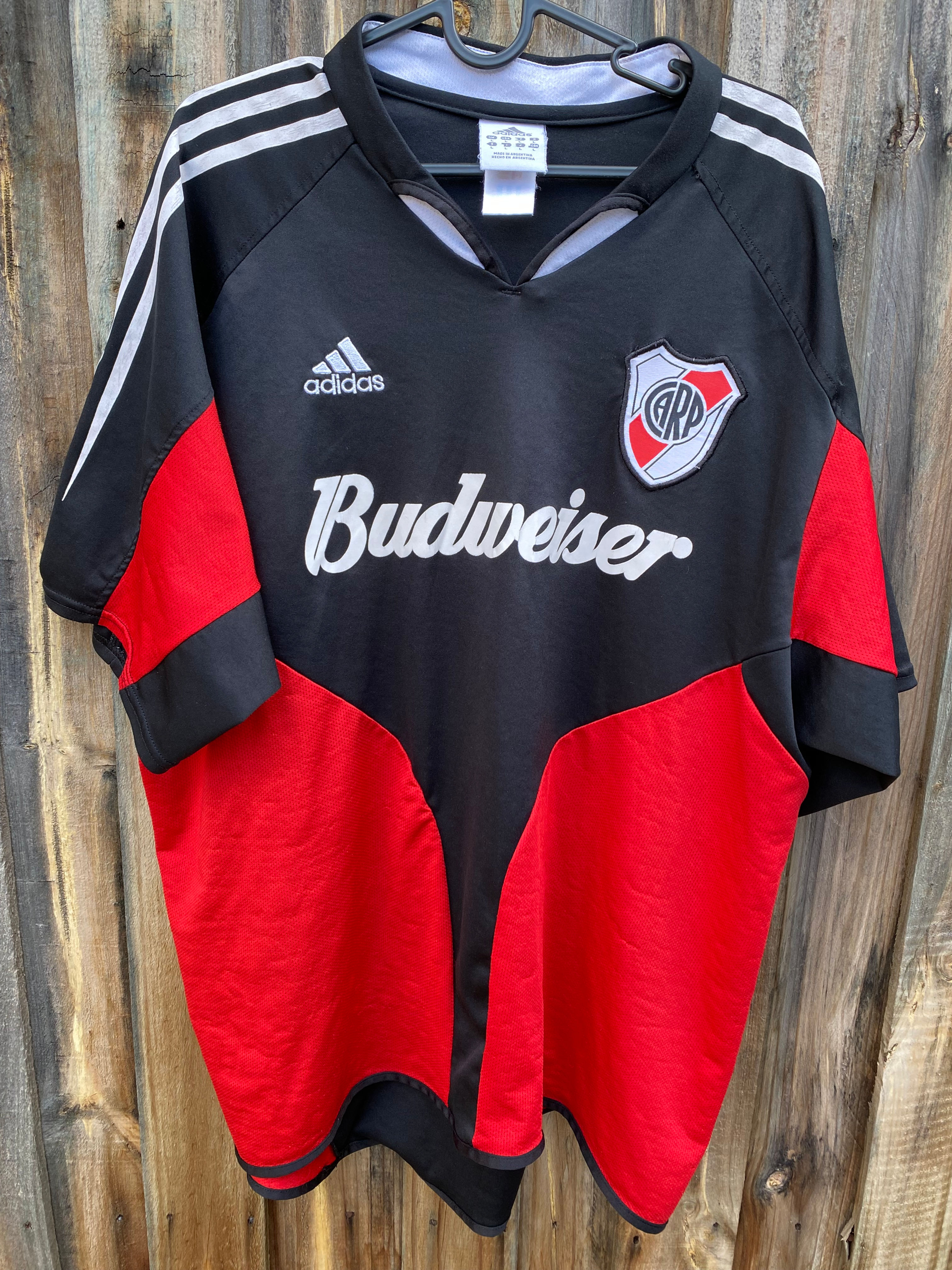 Adidas River Plate Home Jersey 2004/05 Argentine Primera Division Large