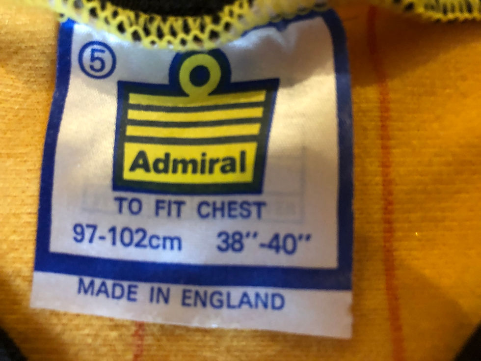 Thumbnail: Admiral Hull City AFC 1982-83 Home Jersey “8” English Football League