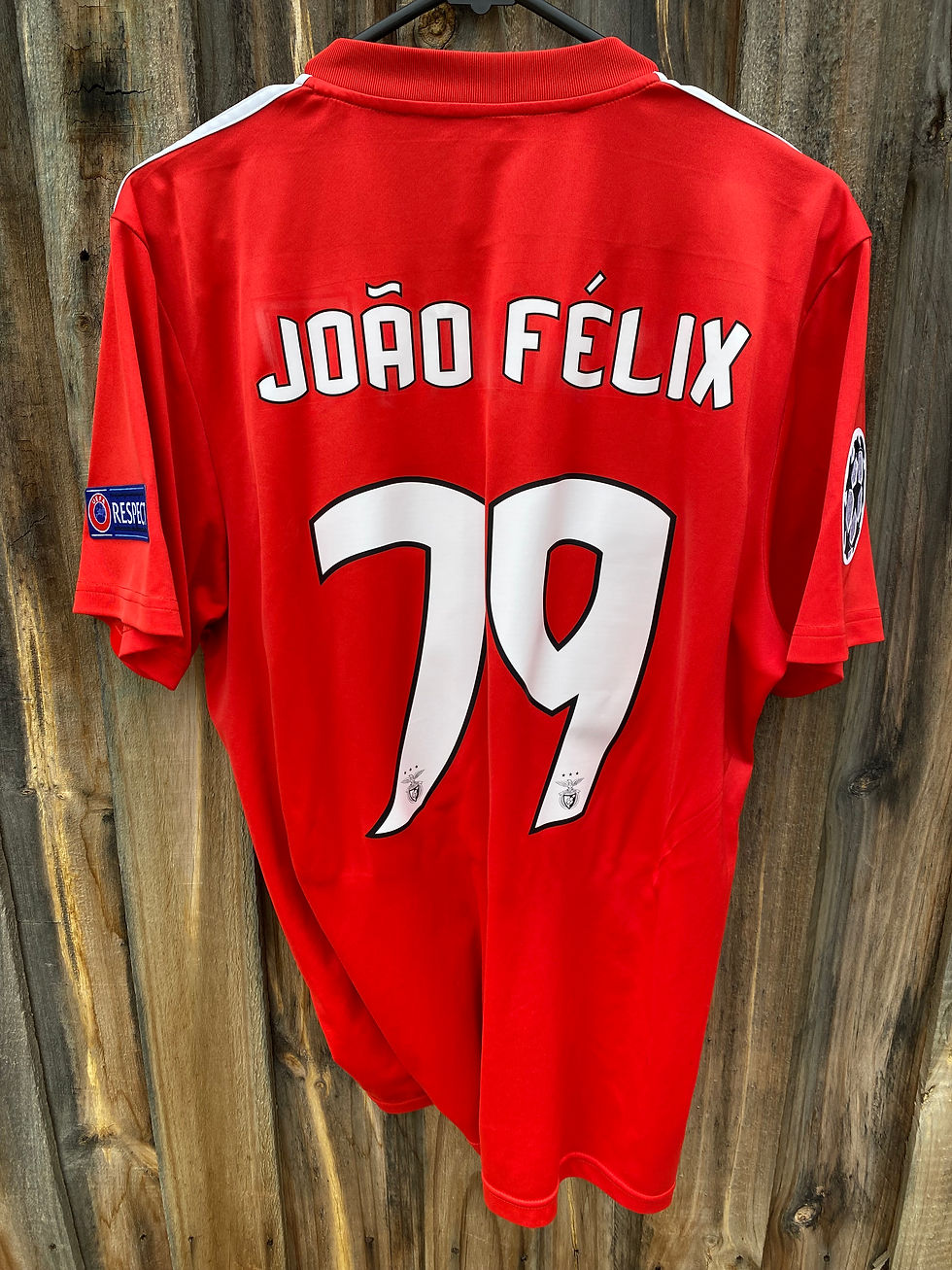 Thumbnail: Adidas SL Benfica Home Jersey 2018/19 UEFA Champions League Season Medium