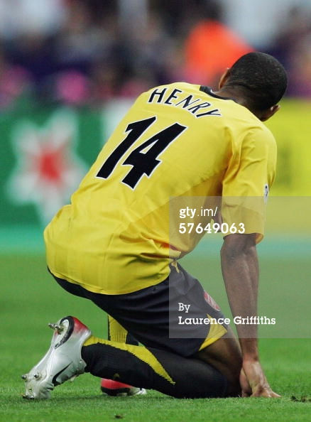 Thumbnail: Nike Arsenal FC Away Jersey 2005 UEFA Champions League Final Large