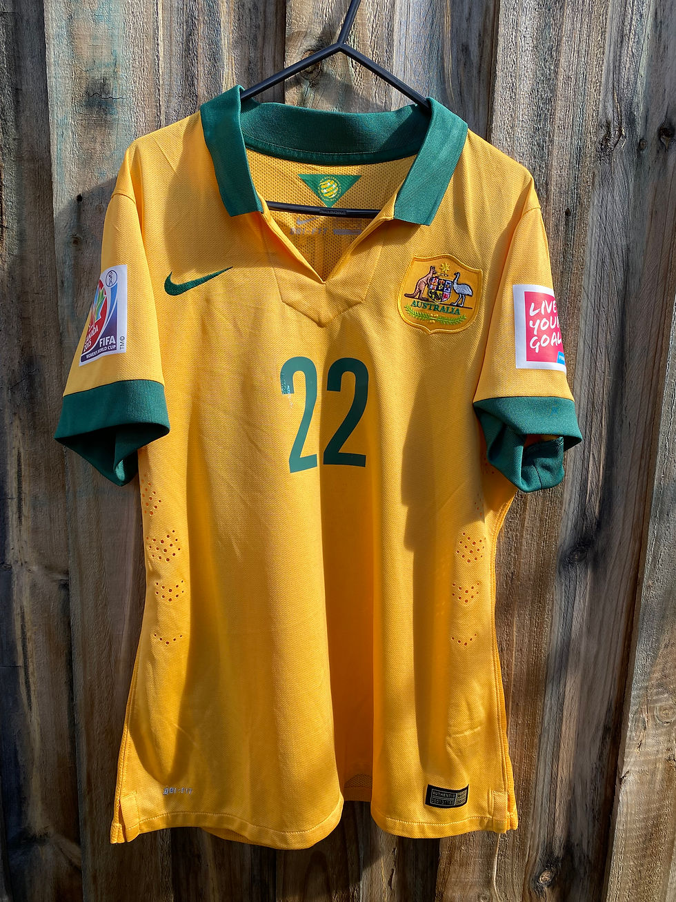 Nike Matildas Home Jersey 2015 FIFA Womens World Cup Womens XL