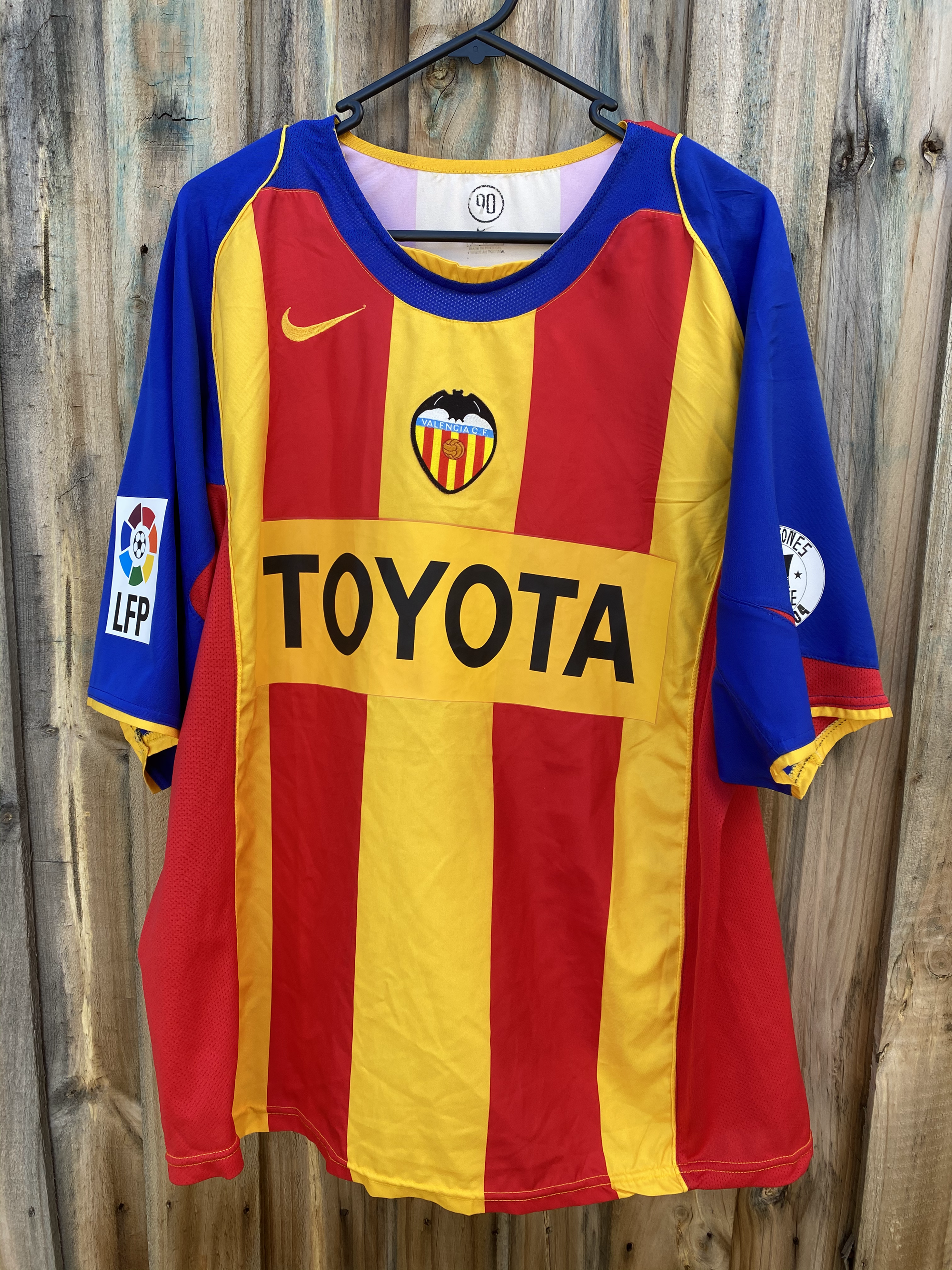 Nike CF Valencia Away Jersey 2004-05 La Liga Season