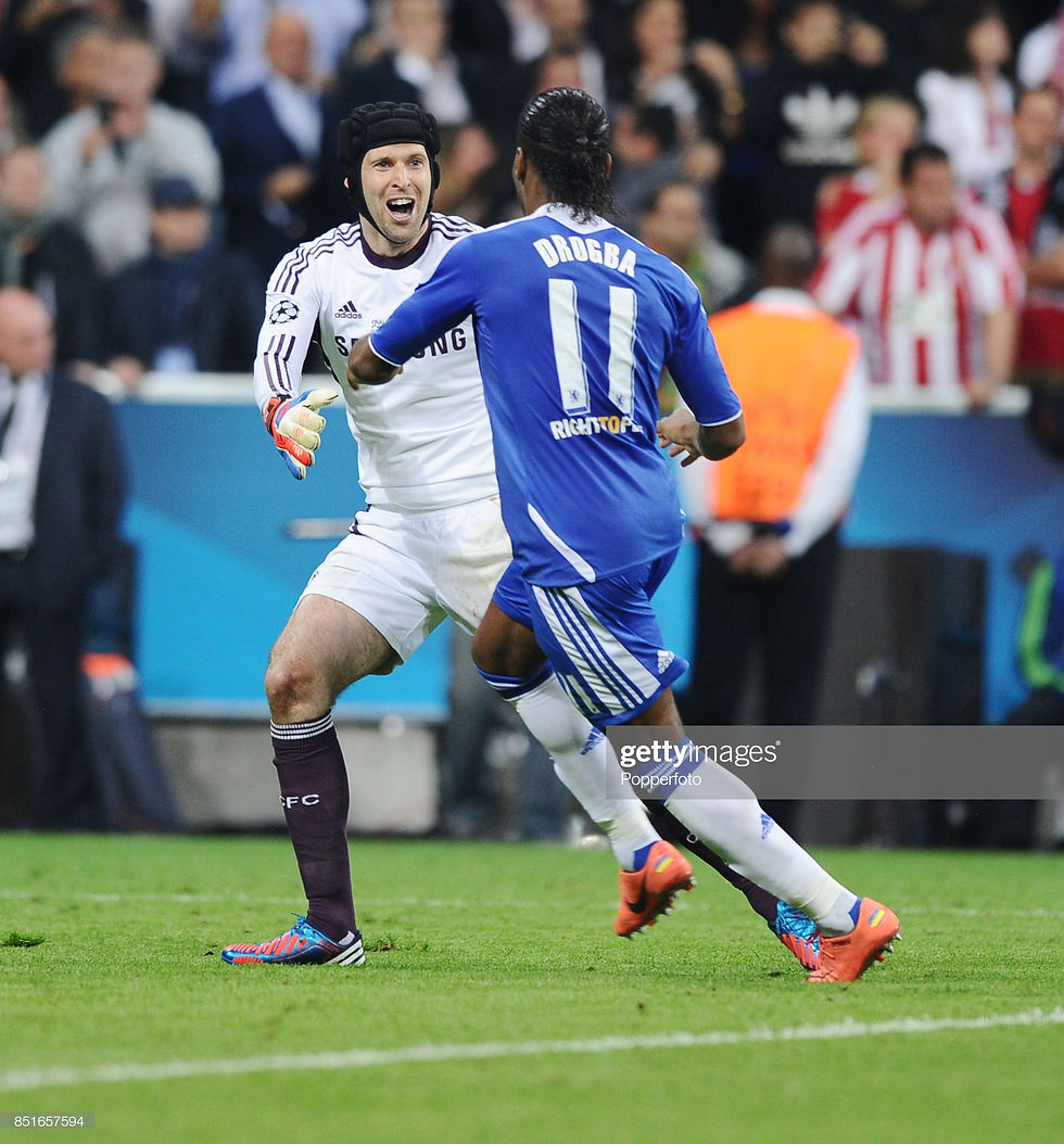 Thumbnail: Adidas Chelsea FC TECHFIT LS Home Jersey 2012 UEFA Champions League Final