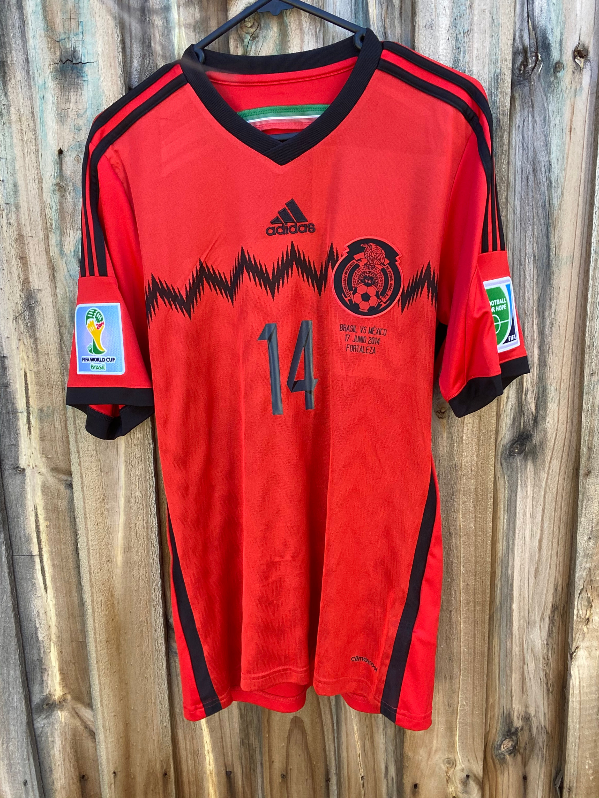Adidas Mexico National Team Away Jersey 2014 FIFA World Cup Small