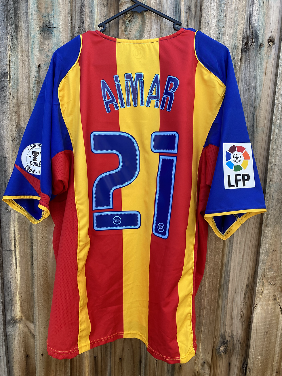 Thumbnail: Nike CF Valencia Away Jersey 2004-05 La Liga Season