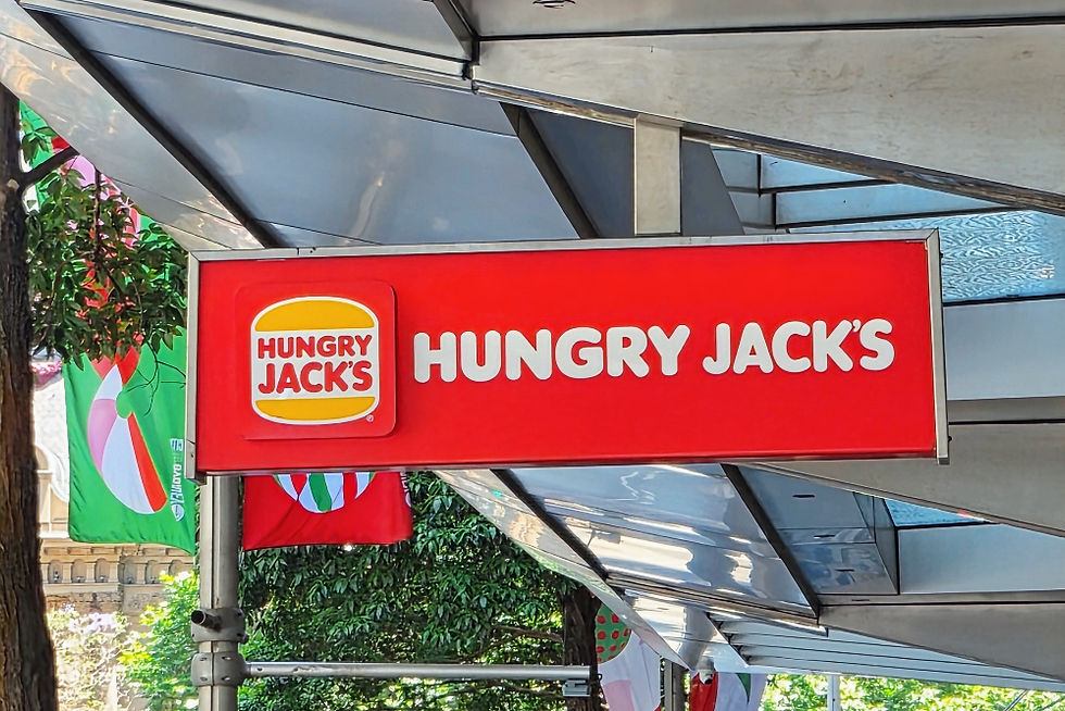 Hungry Jack's on Pitt & Park in downtown Sydney