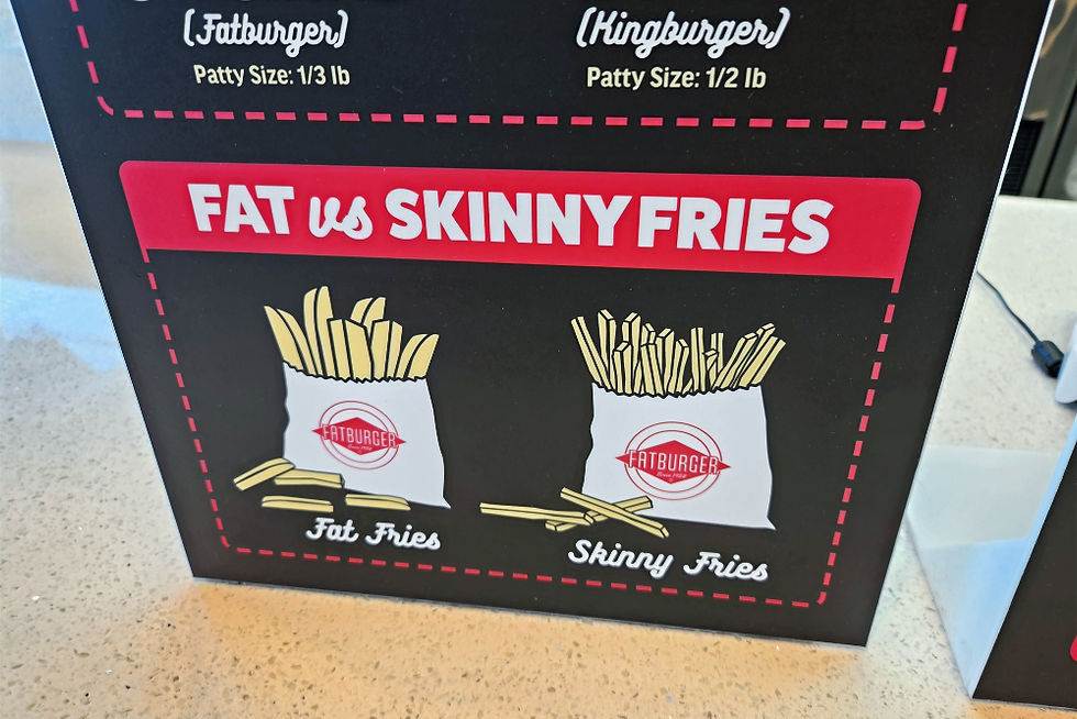 Fat vs Skinny Fries