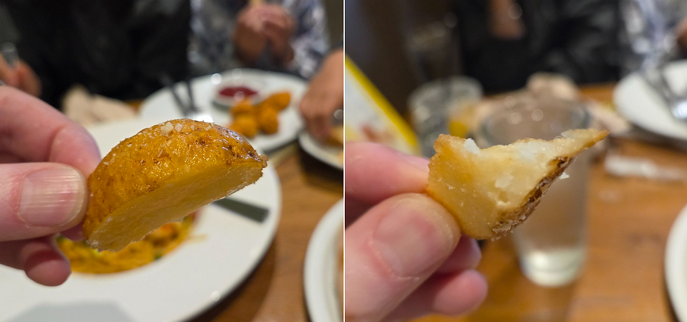 Texture of CPK fries