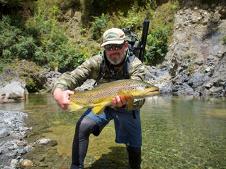 Dry fly fishing North Island