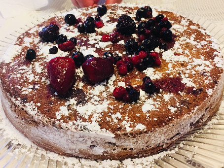 Red Fruits Cake Recipe