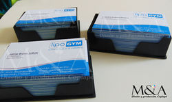 300 tarjetas de visita