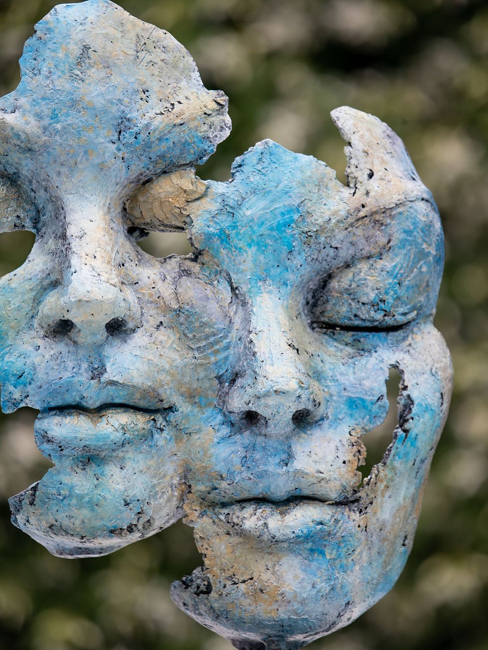 Thumbnail: 'Bond of Peace' Blue with Neutral wash Faces on stand