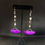 Thumbnail: African Batik Bone Dangle Earrings
