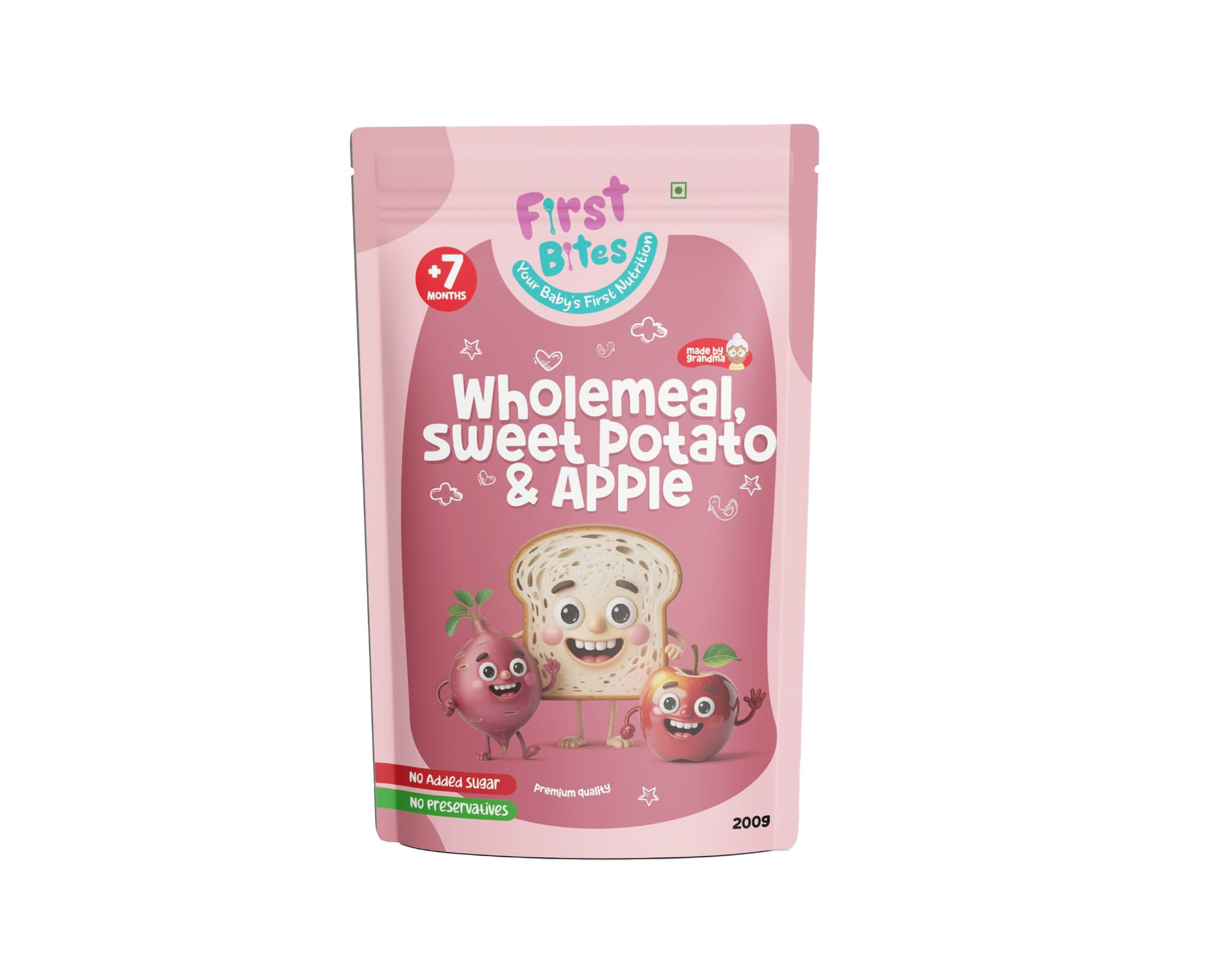 Wholemeal, Sweet Potato & Apple