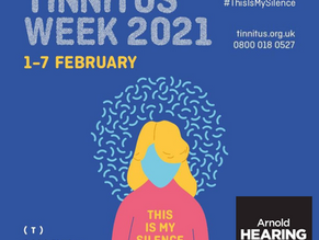Silence the Noise in Tinnitus Awareness Week 2021!