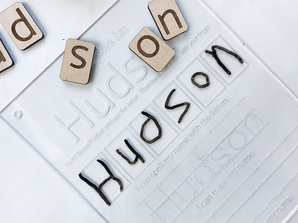 Personalized Handwriting Board