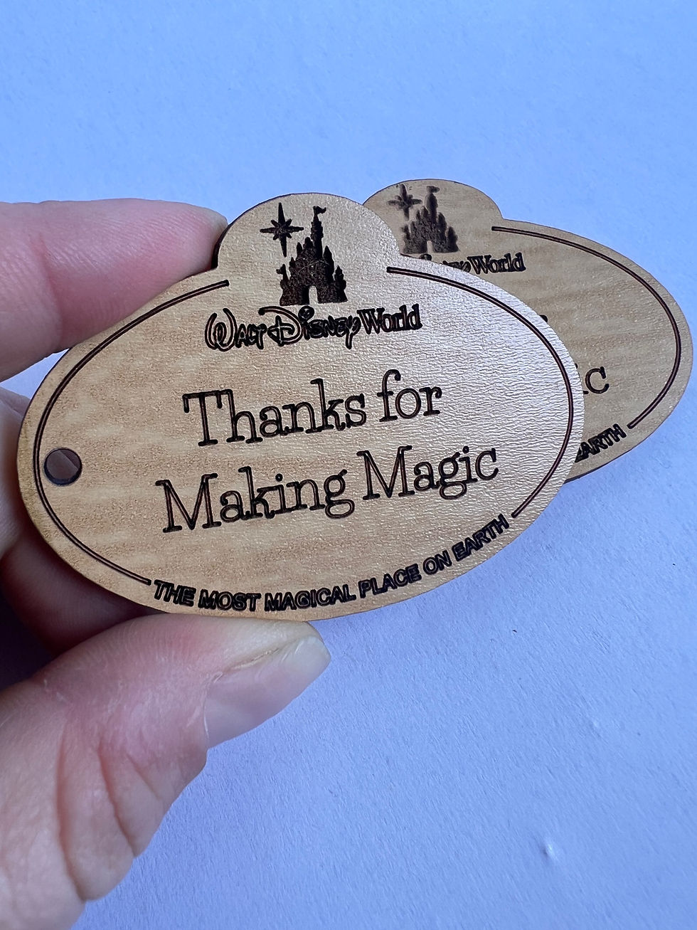 Thumbnail: Cast Member Appreciation Name Tag token