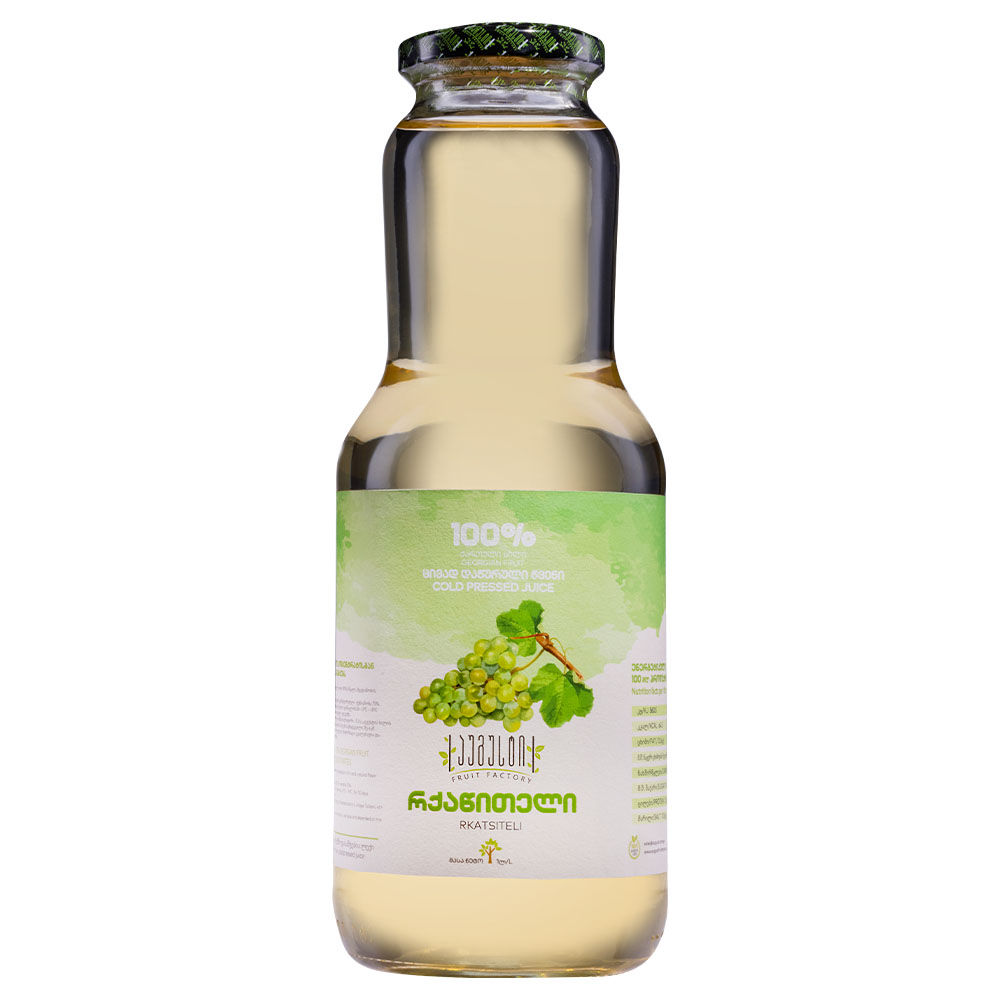 Rkatsiteli cold pressed juice