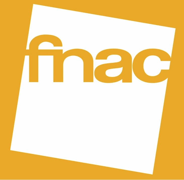 Logo de la Fnac dont le CE nous a fait confiance sur Caen pour sa location de matériel de sonorisation et d'éclairage.