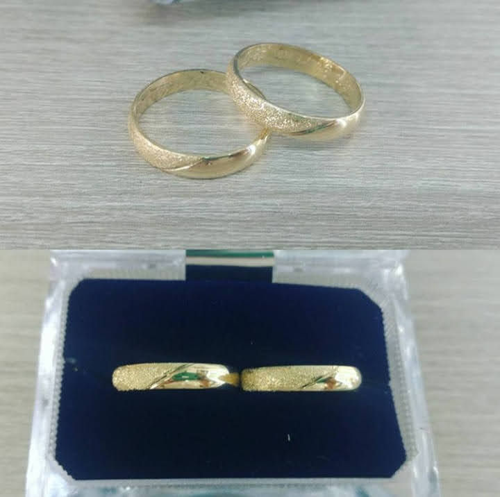 Miniatura: Argollas en oro de 18K (Ideas de creaciones personalizadas de nuestros clientes)