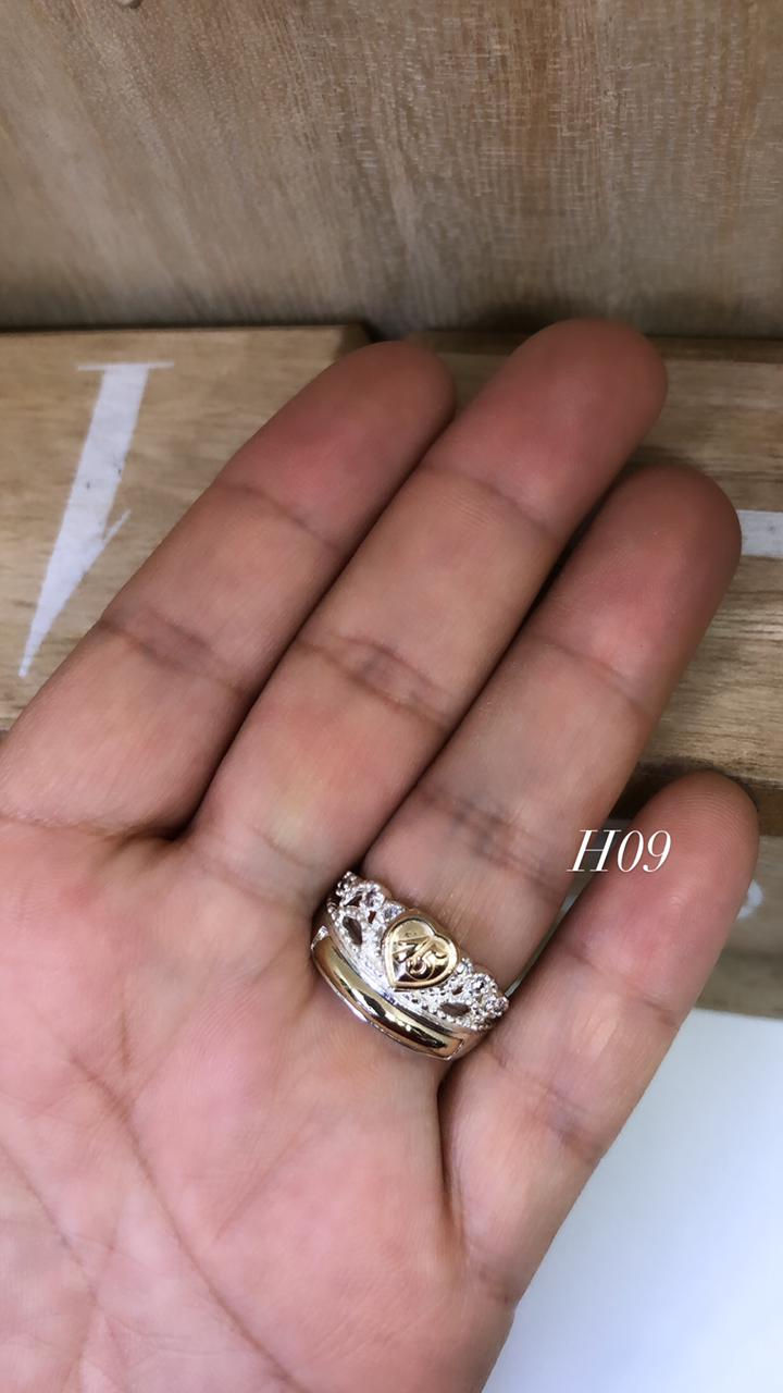 Miniatura: Anillos para quinceañera marcado con el nombre que desee.