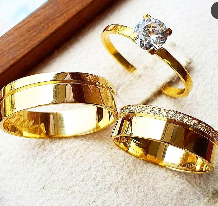 Miniatura: Argollas de matrimonio fabricadas a tu gusto. 