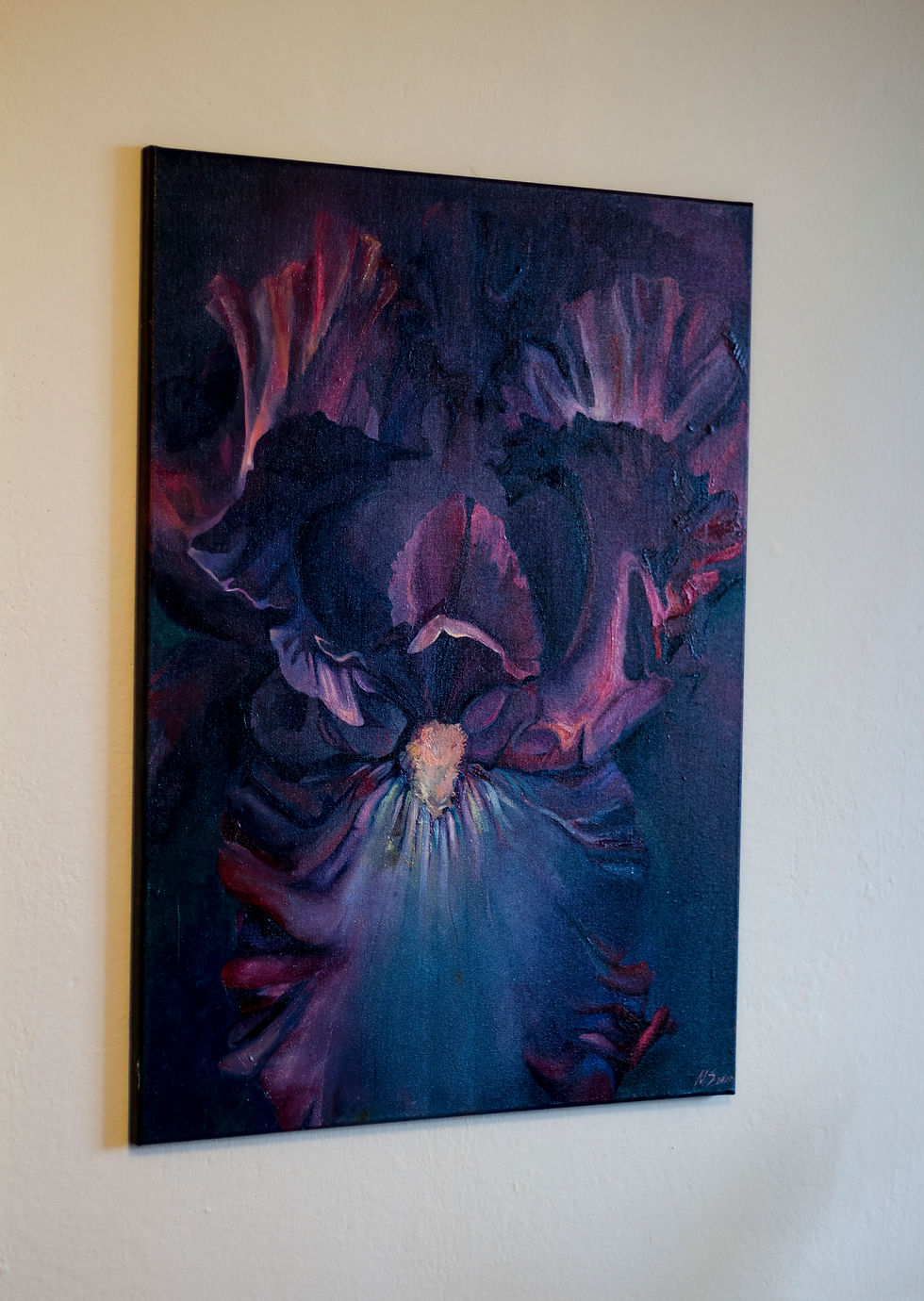 Thumbnail: THE FLOWER OF SPACE| 80x60 cm