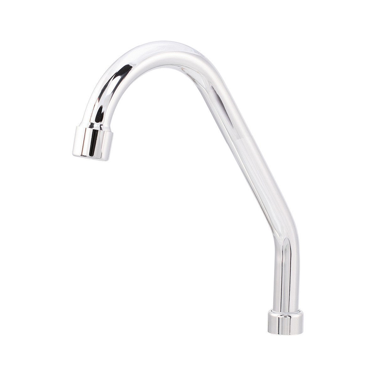 TUBO "J" 16MM 5/8 INOX COM PORCA METAL 1/2" AREJ. ABS